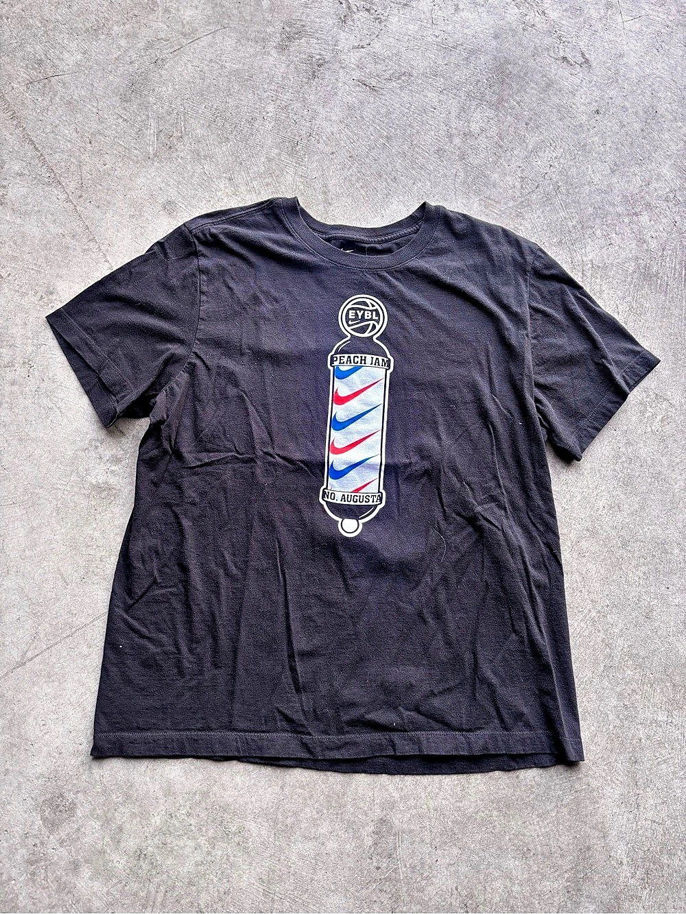 Nike EYBL Peach Jam Barber Shop T-Shirt Graphic Tee XL